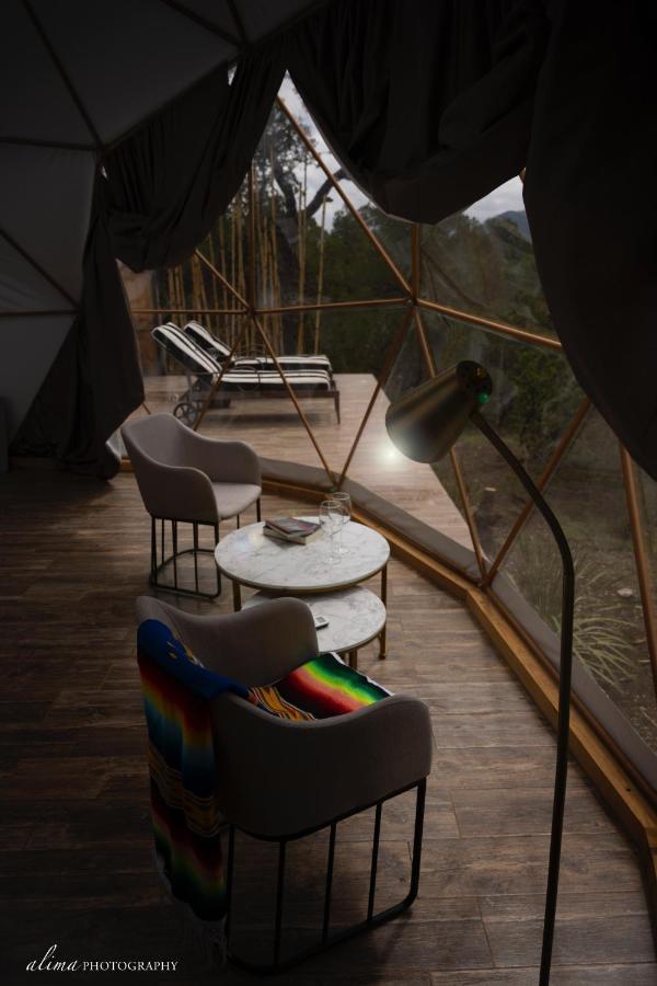 Hotel Cosmos Glamping Arteaga Exteriér fotografie